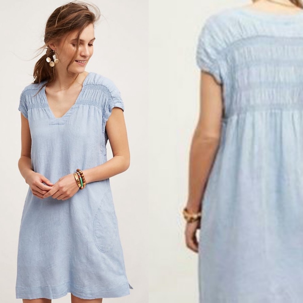 Anthropologie Maeve Paz Tunic Dress